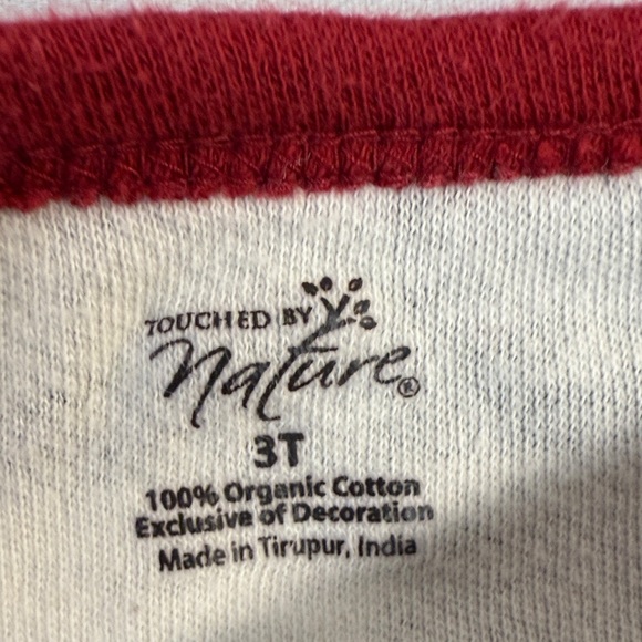 Touched by Nature - 3T long sleeve Organic Cotton Gingham Dress - Picture 2 of 3